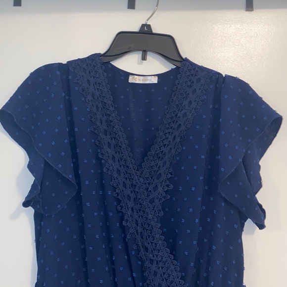 Navy Blue Dress - Picture 2 of 3